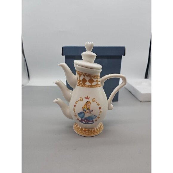 Tokyo Disney Resort Alice in Wonderland Tea Pot Princess Tea Party With Box